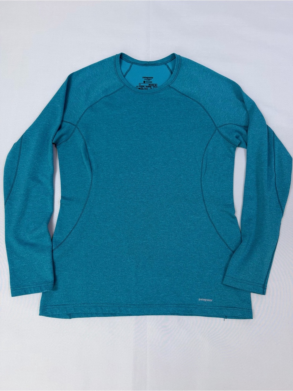 Patagonia Capilene 3 Midweight Polartec Long Sleeve Base Layer Women’s S Teal